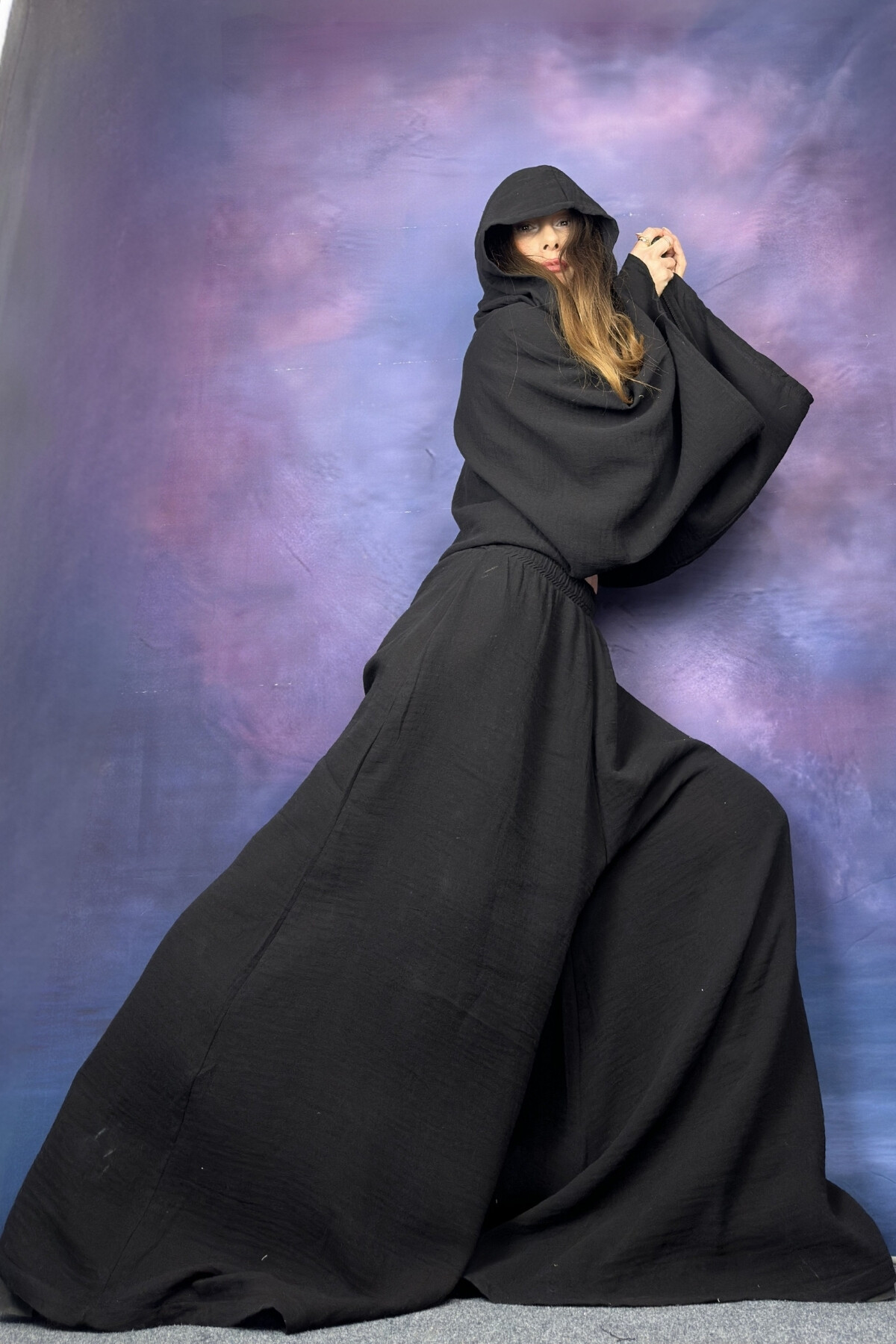 GENİŞ KESİM BAMBU PANTOLON 