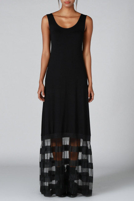 ETEK UCUNDA TÜL ELBİSE  