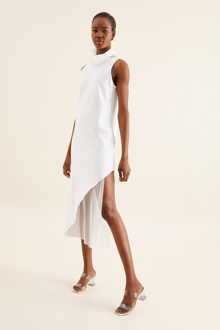 TÜL DETAY TUNİK ELBİSE