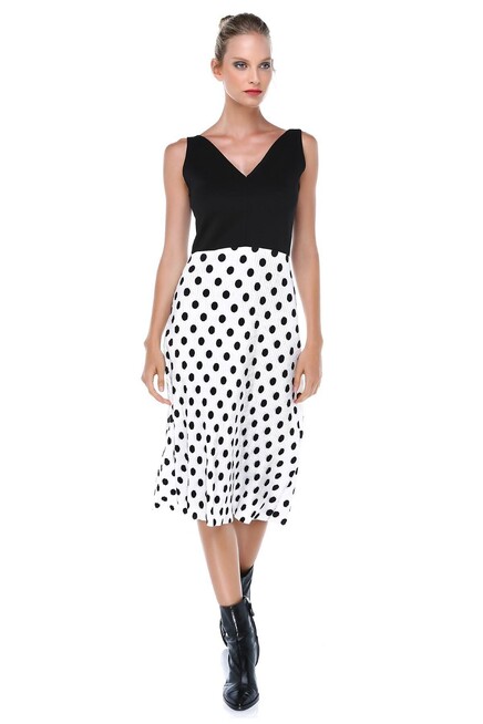 PUANTİYELİ ELBİSE 