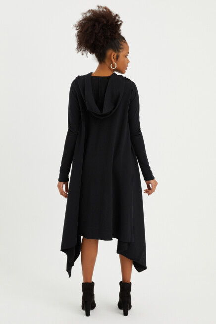 SİYAH SALAŞ ELBİSE 