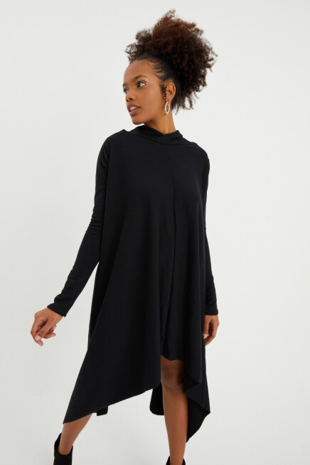 SİYAH SALAŞ ELBİSE 