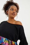 PAYETLİ SWEATSHIRT 
